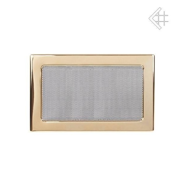 Вентиляционная решетка 22х30 полированная латунь в строительном магазине