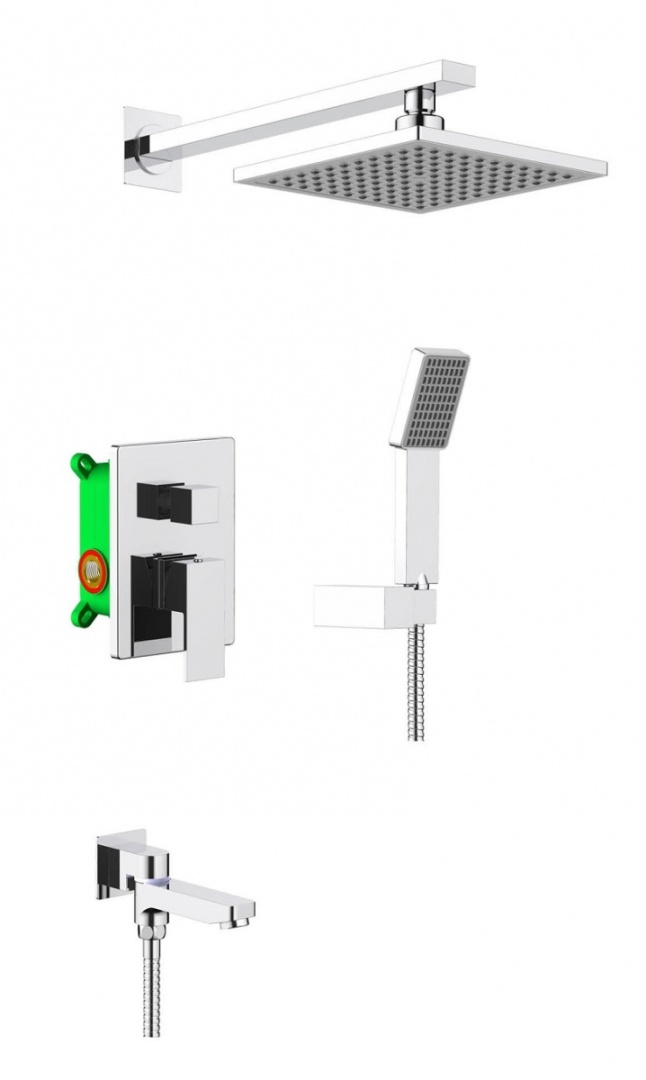 Душевая система Timo Selene скрыт. монт., 3-х режимная (SX-3069/00SM (1113) chrome) в строительном магазине