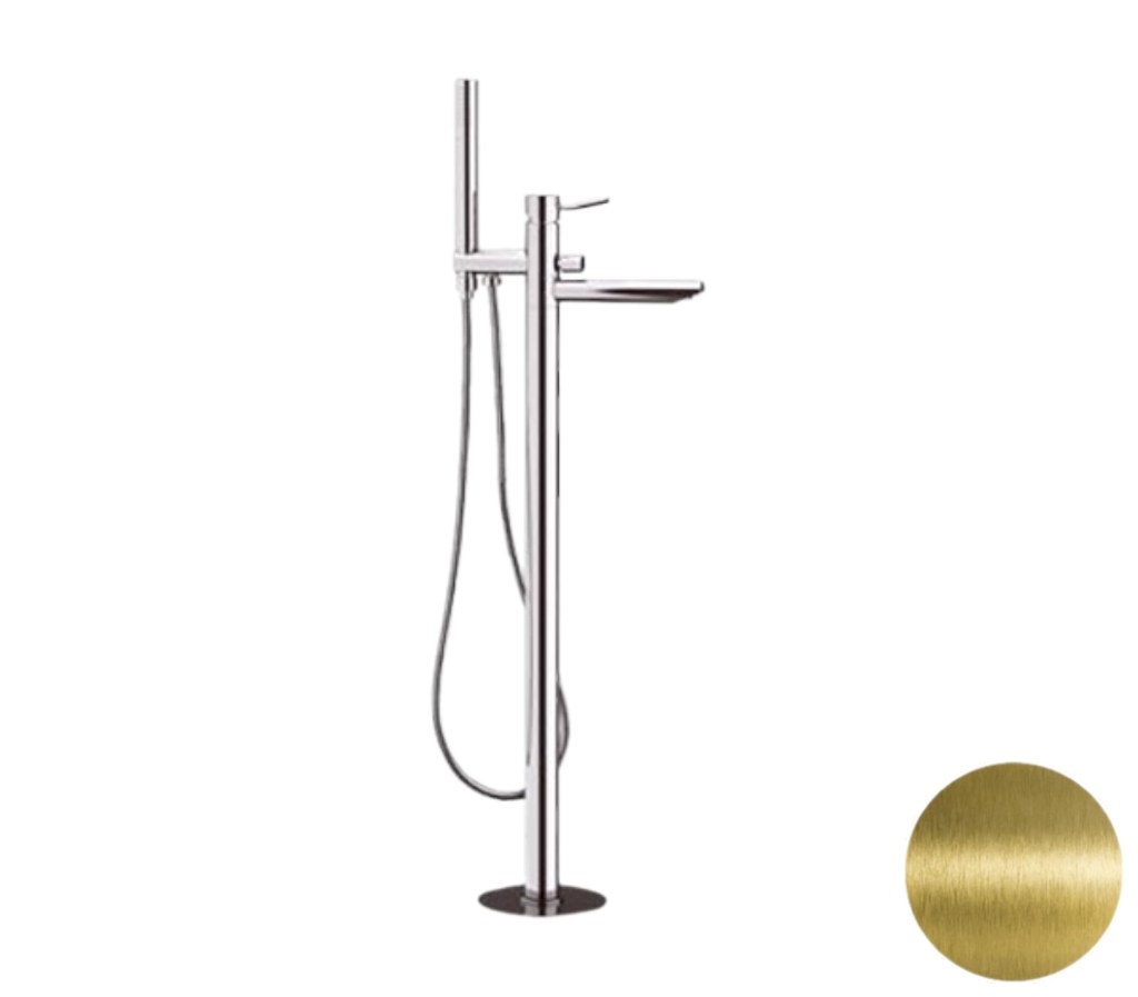 Смеситель для ванны Remer Minimal N08VO, состаренная латунь в строительном магазине