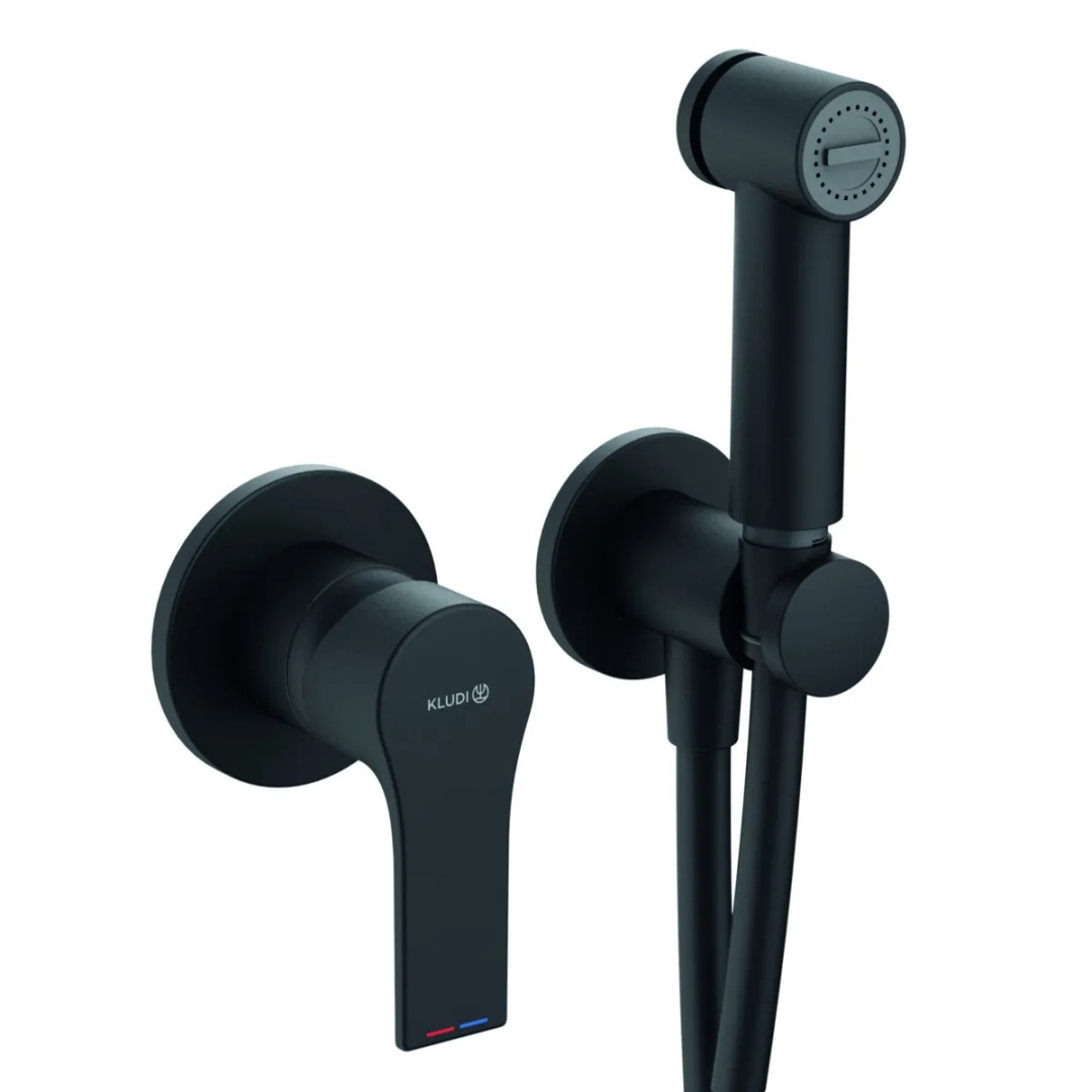 Гигиенический душ Kludi ZENTA SL 489983965 черный матовый в строительном магазине