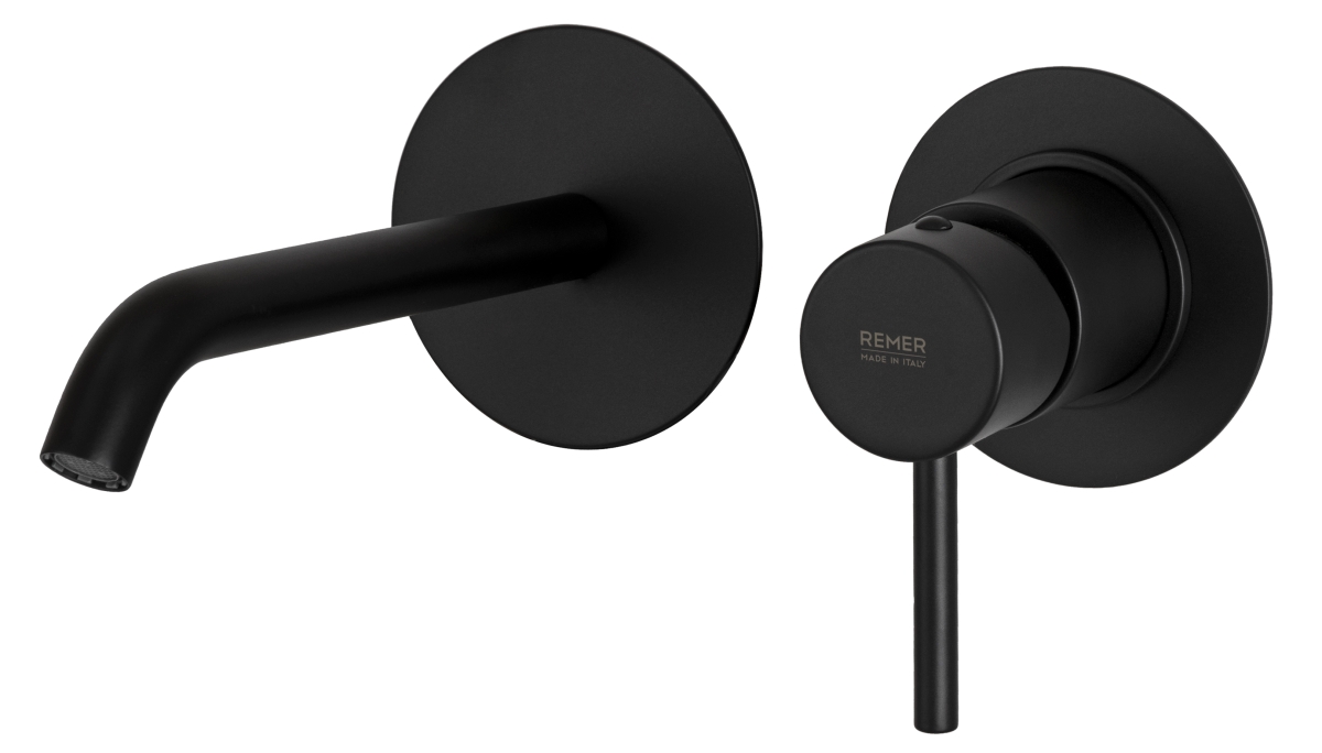 Смеситель для раковины Remer X Style X15CNO, черный матовый в строительном магазине