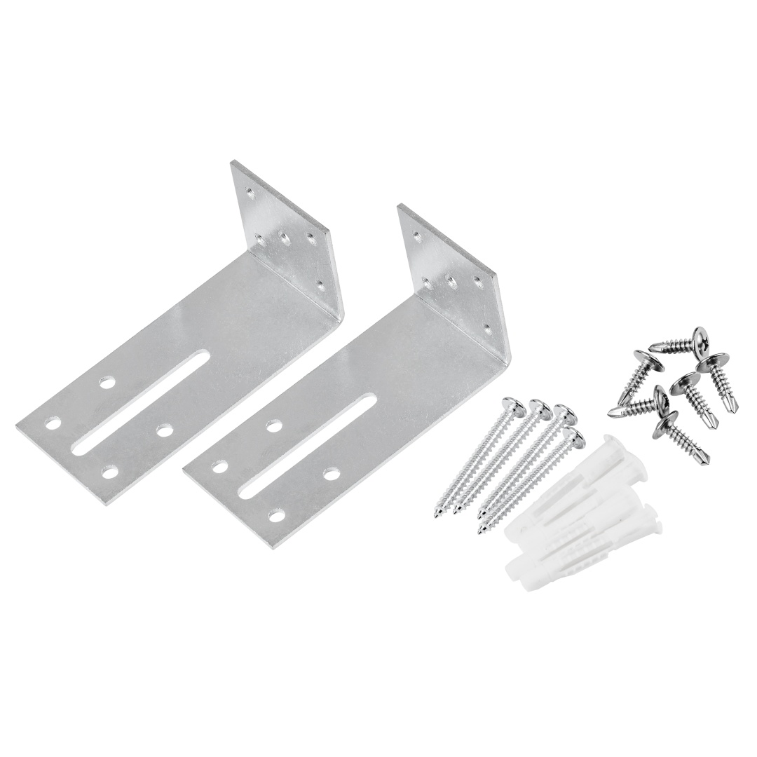 505194 Комплект: 2 планки соединительные угловые и набор крепежа к профилю TETA 50519х для PRO в строительном магазине