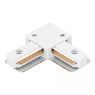 Коннектор L-образный однофазный DesignLed CN2-WH-L 003724 в строительном магазине