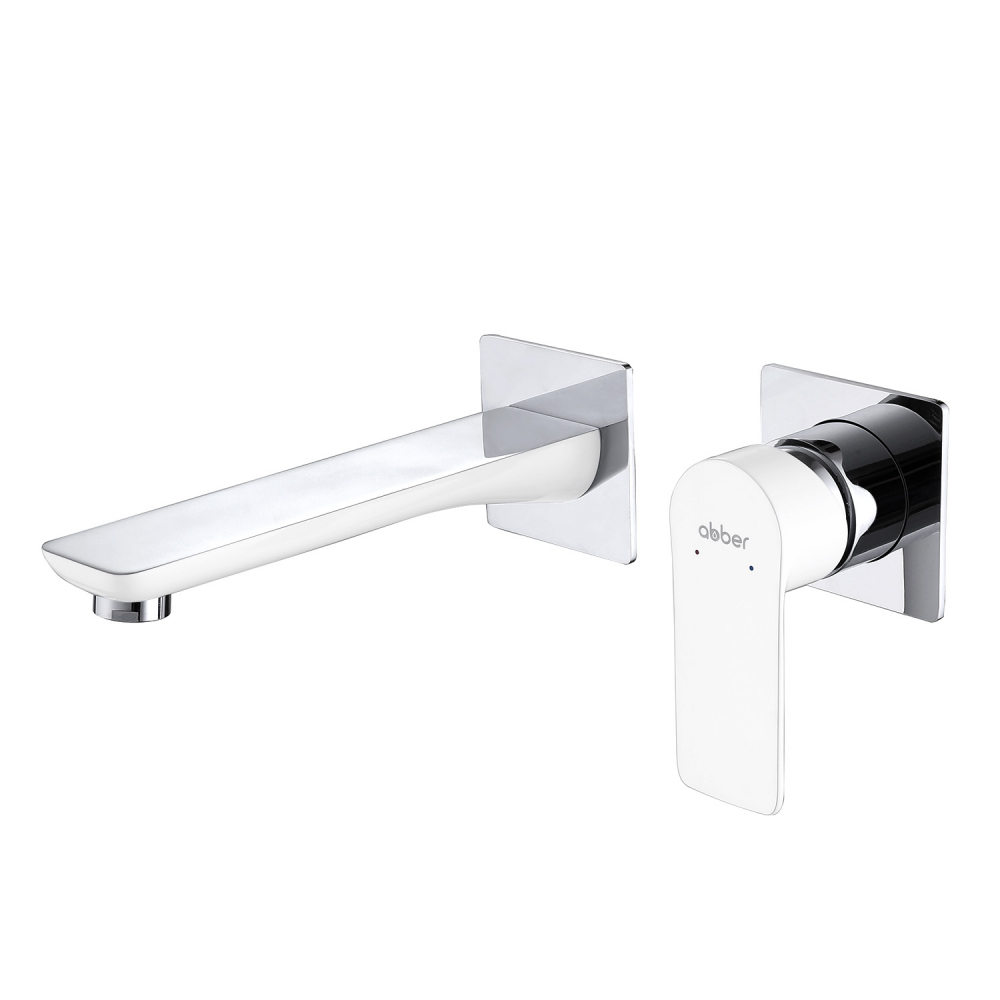 Смеситель ABBER Weiss Insel AF8082B для раковины скрытого монтажа, черный матовый в строительном магазине