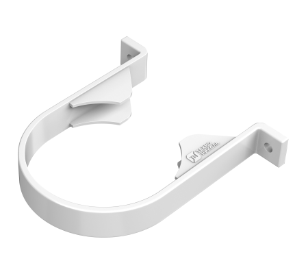 Хомут трубы ТехноНиколь белый