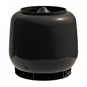 Колпак для трубы ТехноНиколь D110 Черный