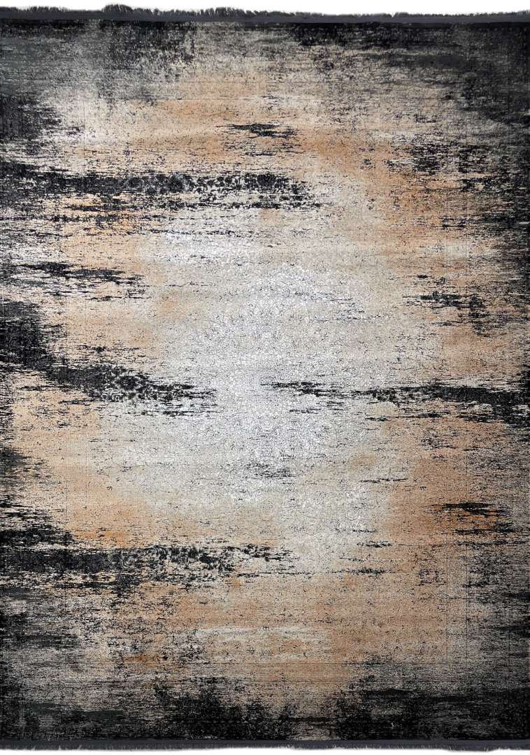Ковер LARISA IR1333 DARK GRAY/ORANGE в строительном магазине
