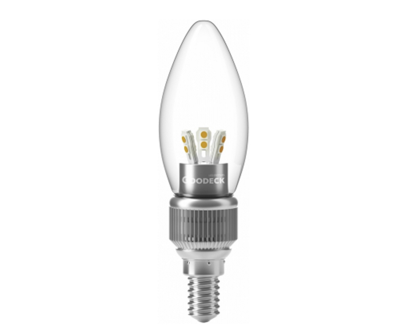 1003011107d/gl Лампа диммируемая Свеча E14 7W Led в строительном магазине