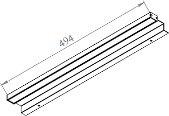Светильник De Aqua Алюминиум 50 серебро 00261777 в строительном магазине