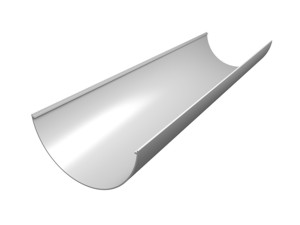 Желоб ПВХ Grand Line Стандарт 3 м белый