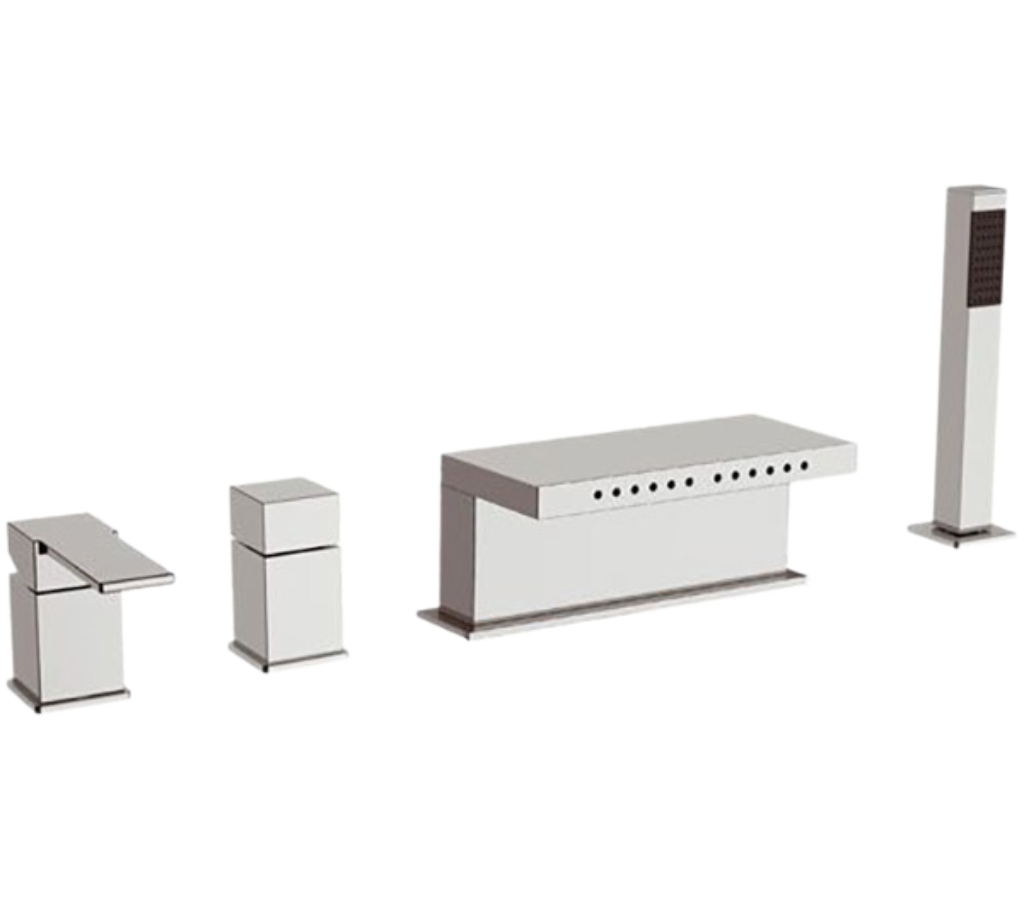 Смеситель для ванны Remer Qubika Q06 в строительном магазине