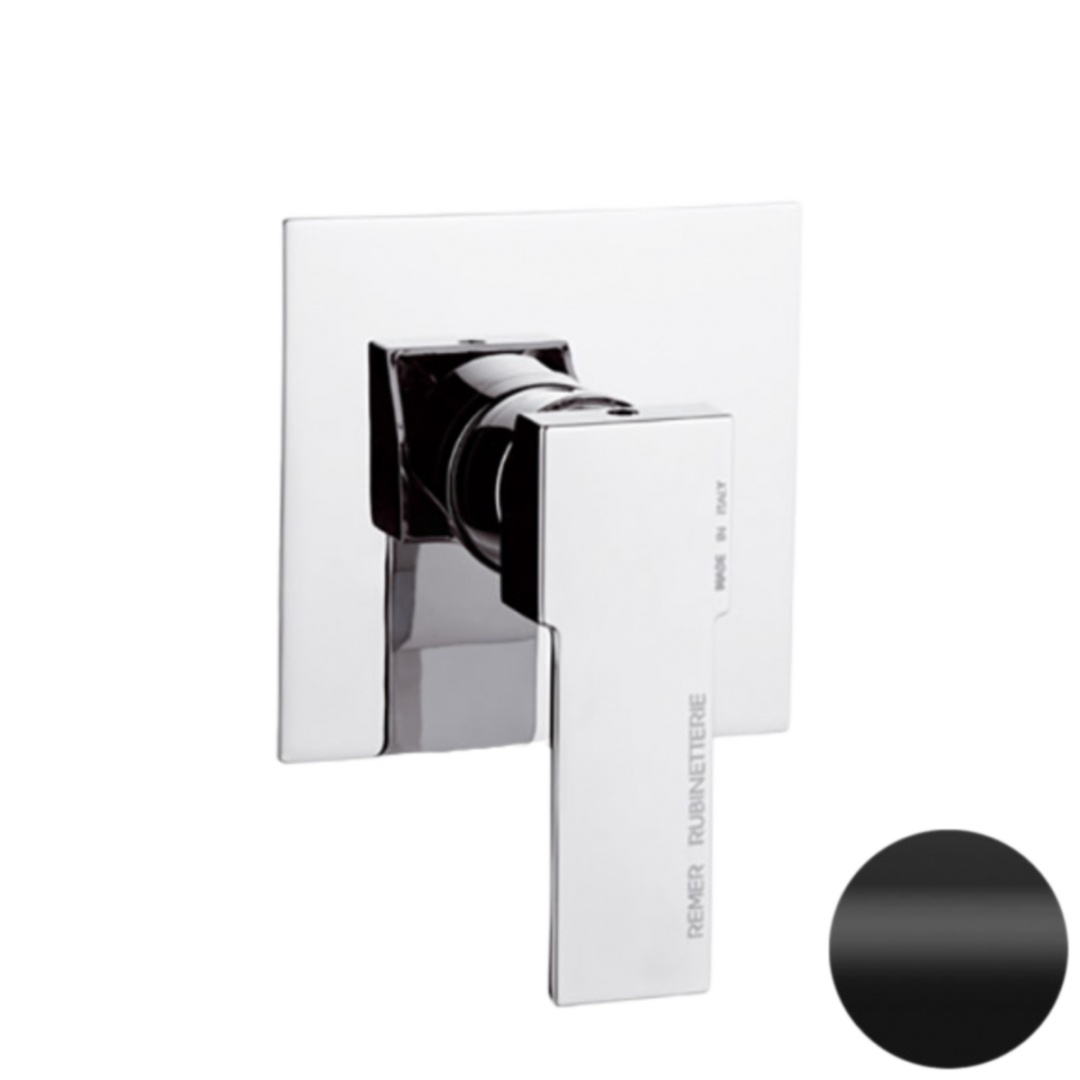 Смеситель для душа Remer Qubika Q30NO, черный матовый в строительном магазине