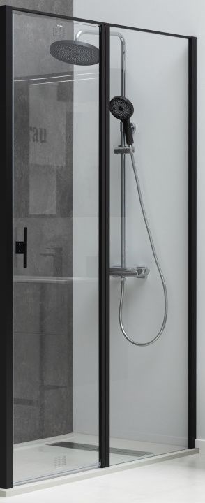 Душевая дверь Allen Brau Priority 100 3.31030.BBA черный браш в строительном магазине