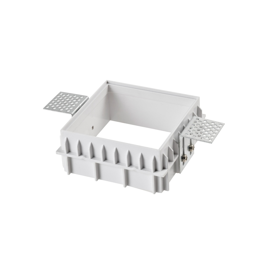 214510 Рамка скрытого монтажа DOMINO QUAD МR16 в гипсокартон/бетон под шпаклевку БЕЛЫЙ в строительном магазине