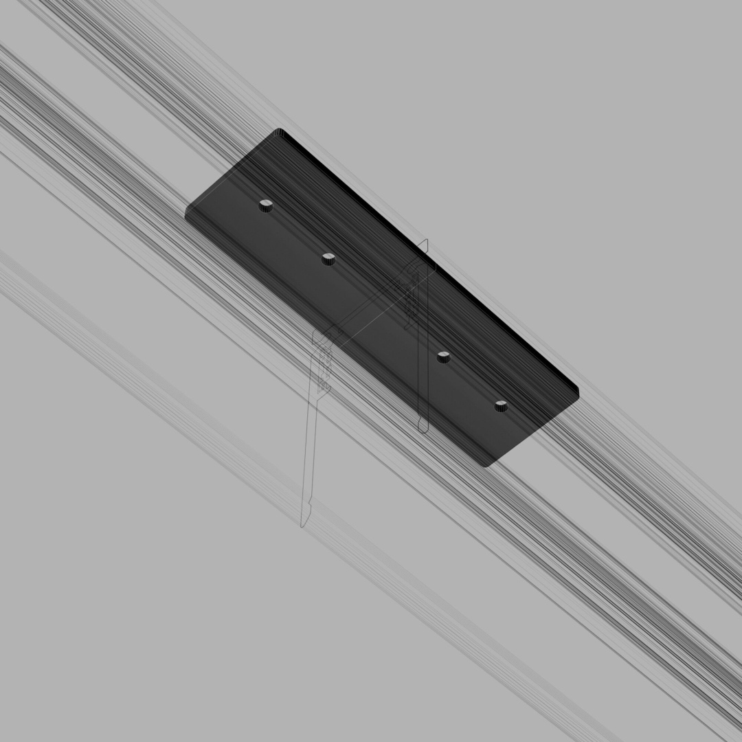 Соединительная планка широкая для шинопровода Slim Magnetic 85088/00 в строительном магазине