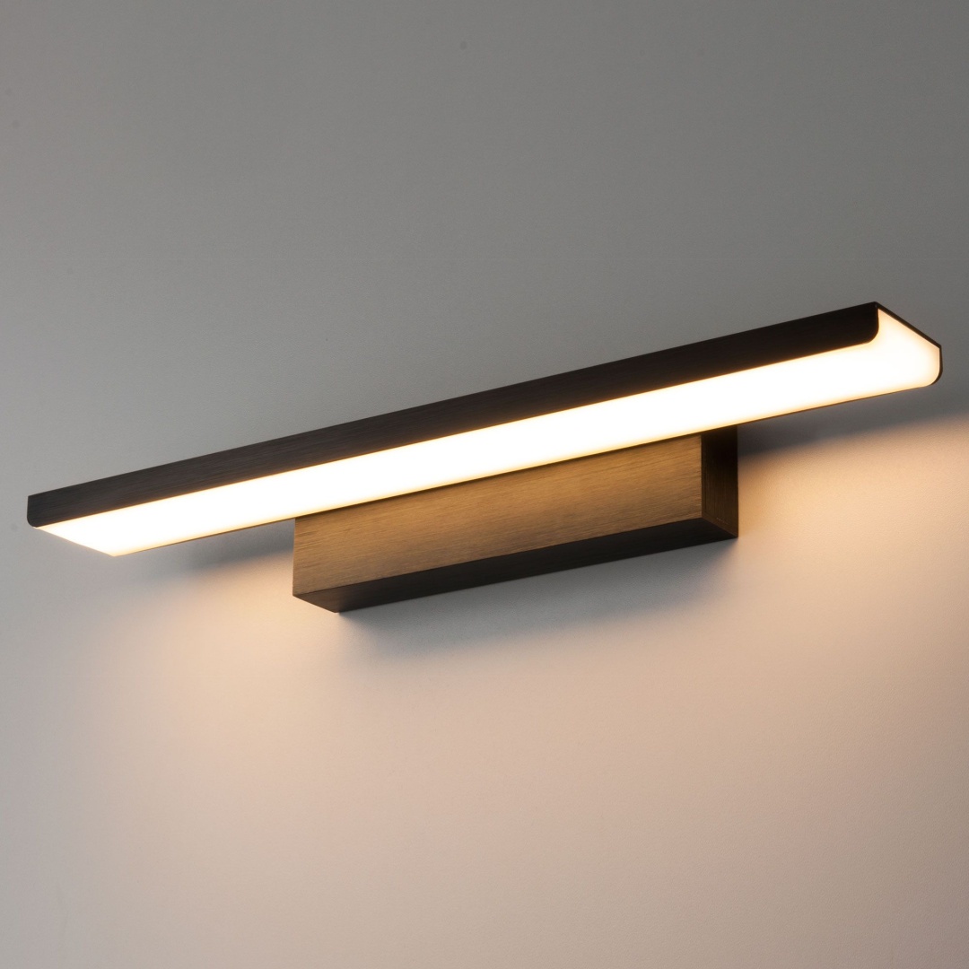 Настенный светодиодный светильник Sankara LED черный Sankara LED 16W IP20 черная в строительном магазине