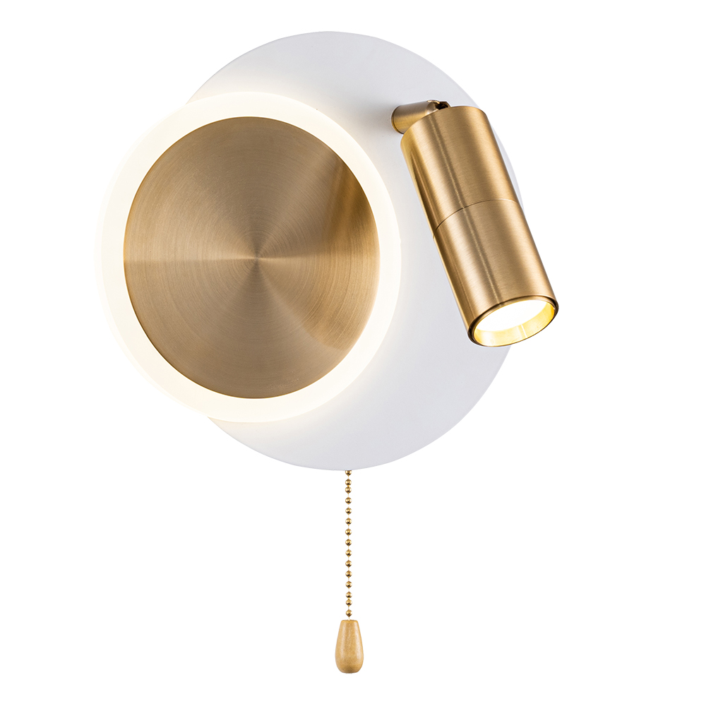 Настенный светильник Arte Lamp SYRMA A2213AP-2WH в строительном магазине