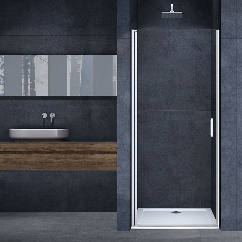 Душевая дверь Vincea Alpha VDP-3AL900MT , хром, стекло текстурное в строительном магазине