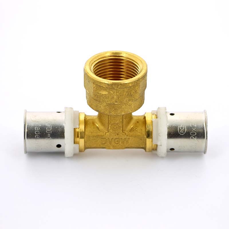 Тройник пресс-В UNI-FITT 20х3/4“х20 в строительном магазине