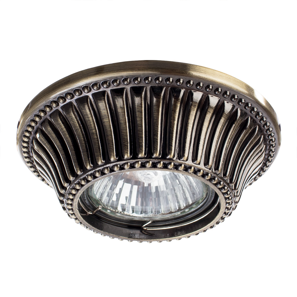 Точечный встраиваемый светильник Arte Lamp ARENA A5298PL-1AB в строительном магазине
