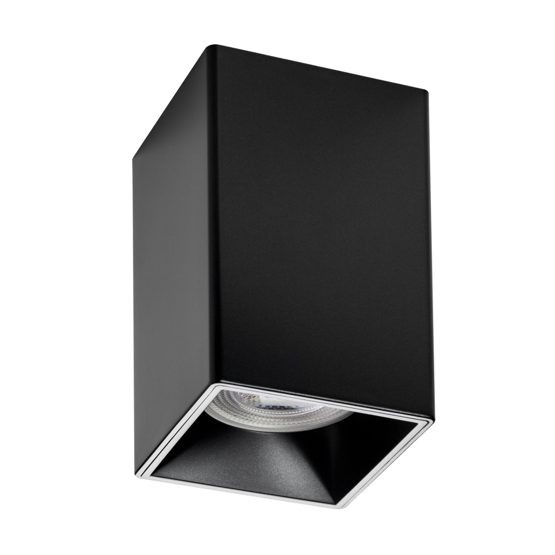 213337 Рамка (светильник) PVC д/LED-модулей 941хх и LED-ламп D50мм RULLO QUAD ЧЕРНЫЙ в строительном магазине