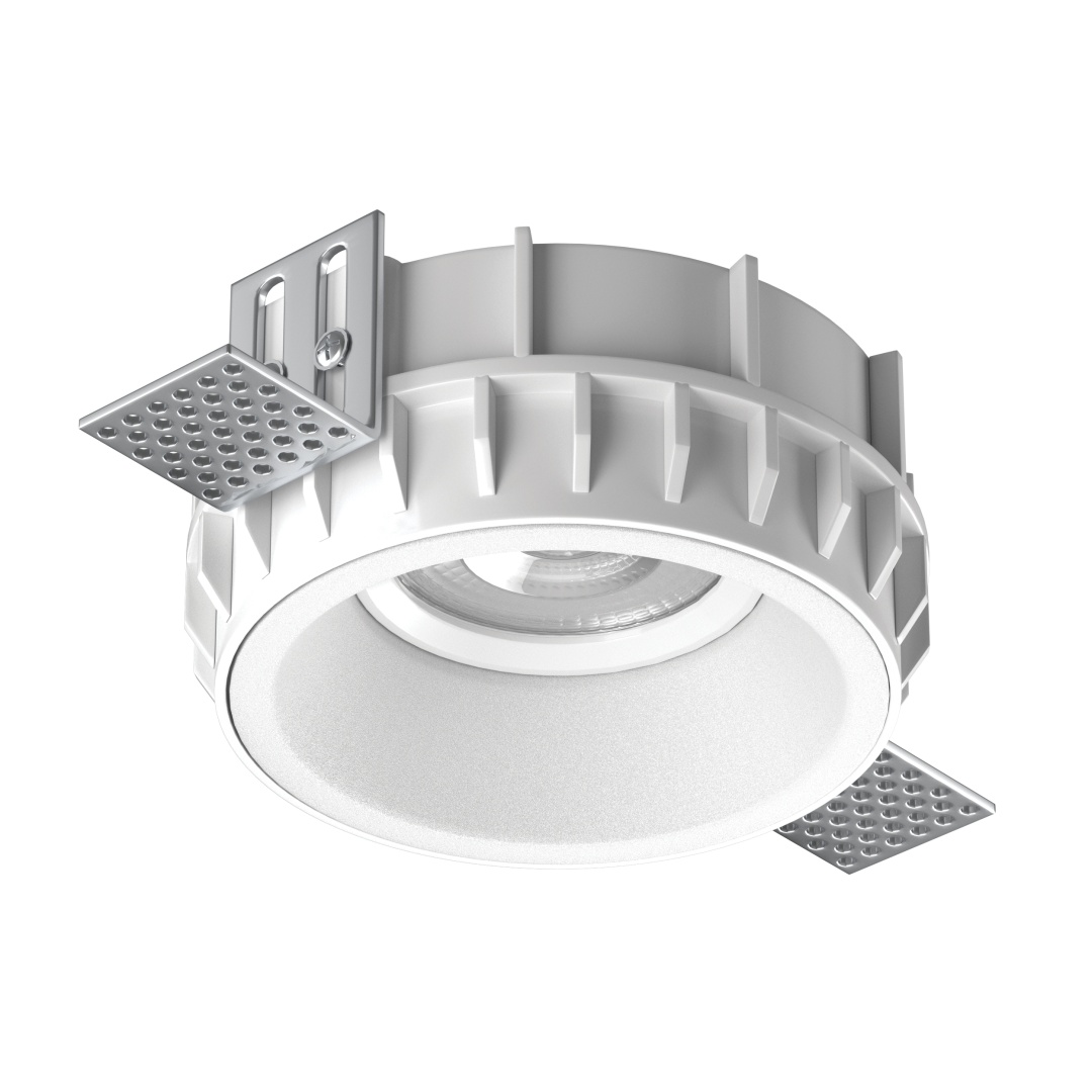 G214606WMOD Светильник DOMINO ROUND под LED модуль/лампу МR16 БЕЛЫЙ (214610+214606+214006) в строительном магазине