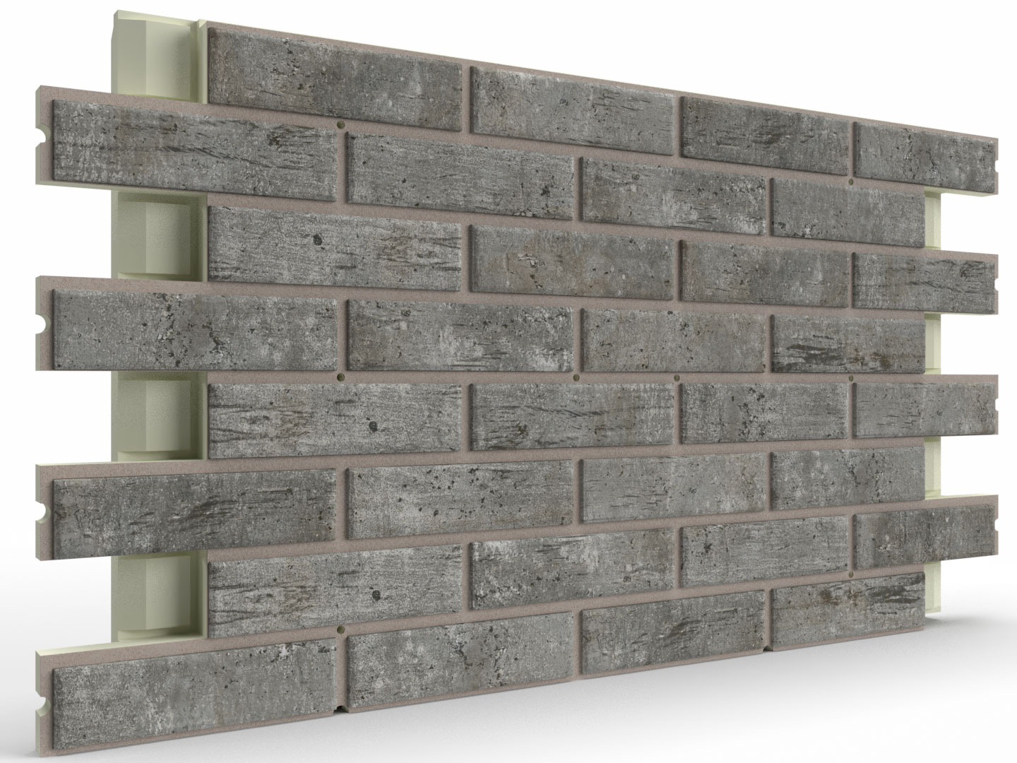 Термопанель ППУ BestPoint Exclusive Cement Dark 102,8 x 61,6