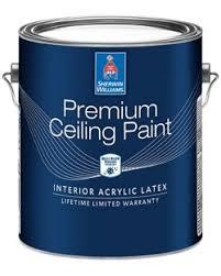 Sherwin Williams Premium Ceiling Paint Краска глубоко-матовая для потолка в строительном магазине