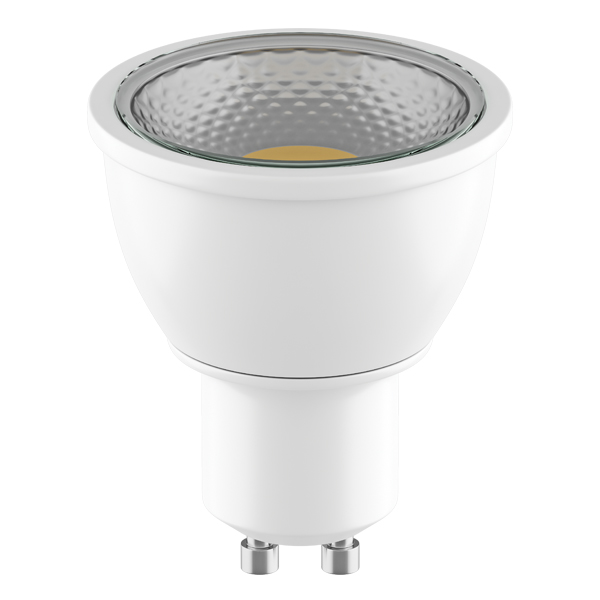 940284 Лампа LED 220V HP16 GU10 7W=60W 350LM 55G CL 4000K 20000H в строительном магазине