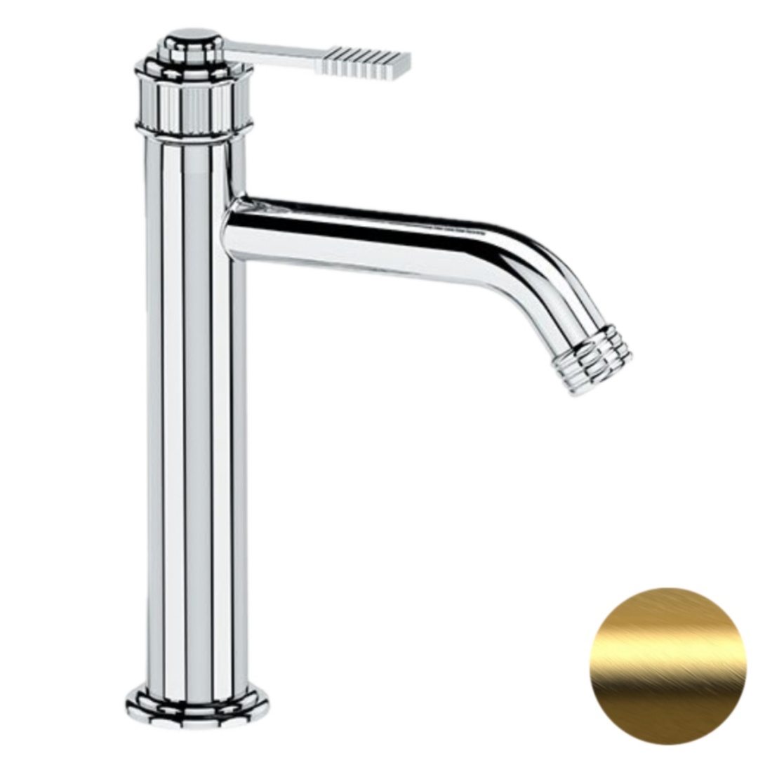 Смеситель для раковины Remer Atelier AL12ABG, золото брашированное в строительном магазине