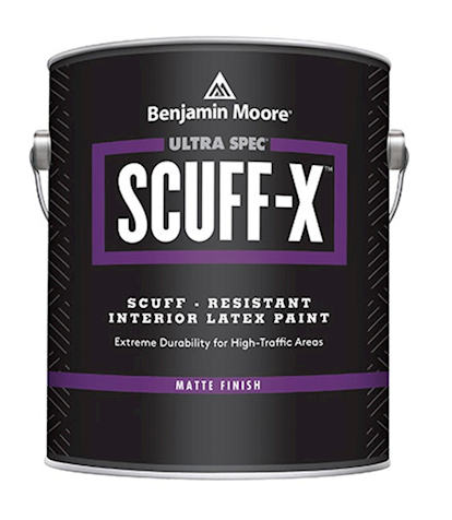 Краска Benjamin Moore Ultra Spec SCUFF-X 484 Matte Finish Бенджамин Моор Скаф Икс 3,8л в строительном магазине