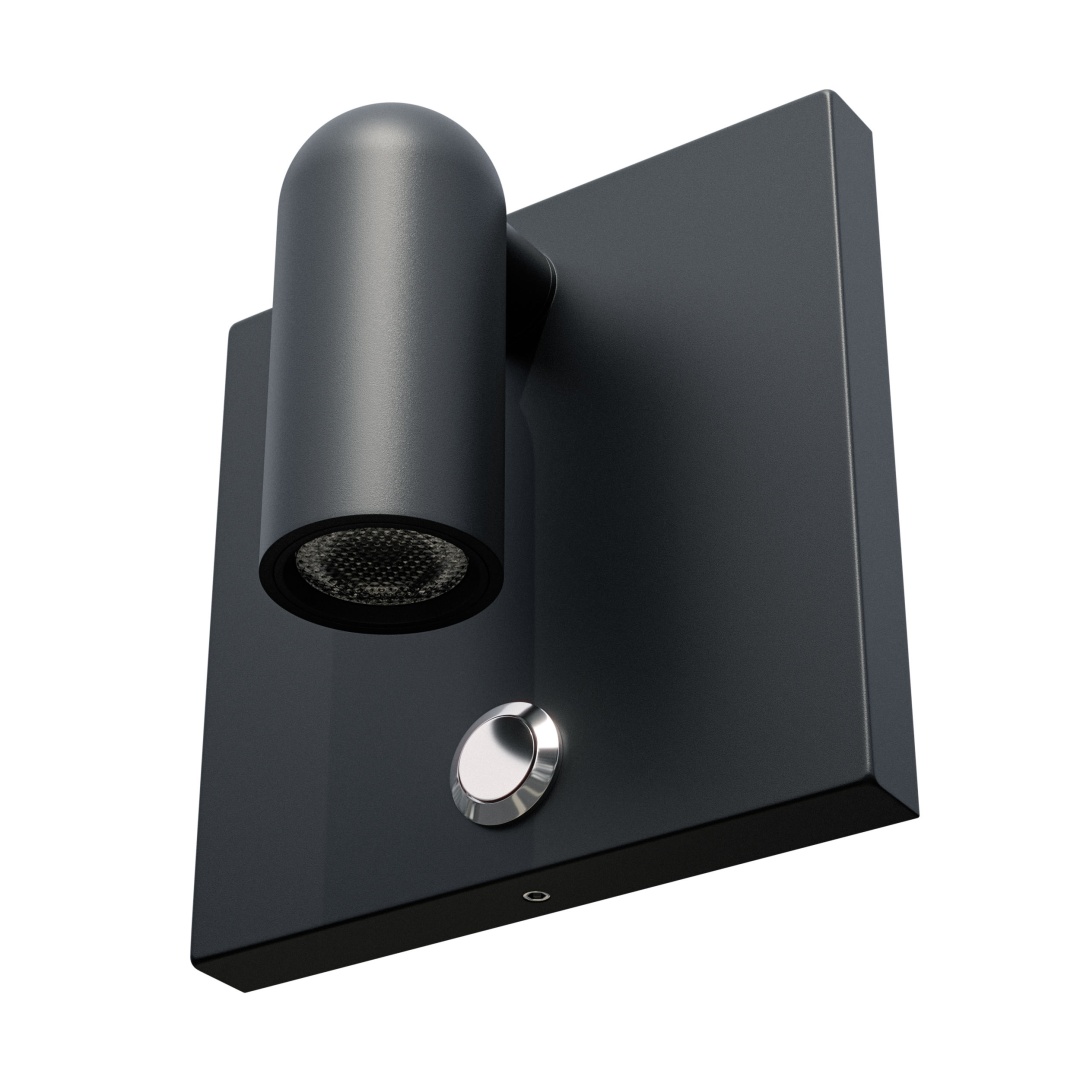 200937 Бра OMEGA LED 3W 277LM G ЧЕРНЫЙ 3000K в строительном магазине