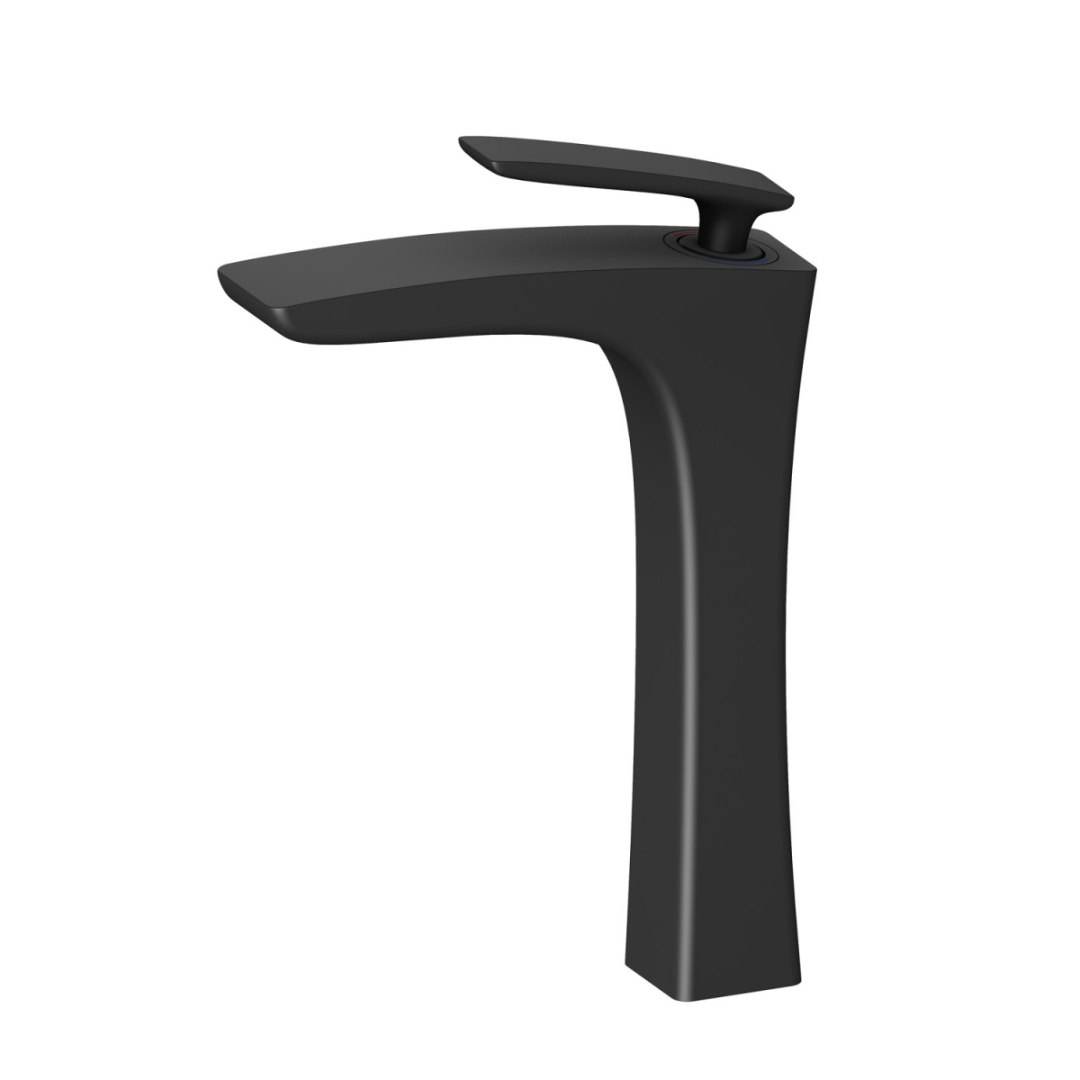 Смеситель для раковины-чаши Timo Helmi (4011/03F) черный в строительном магазине