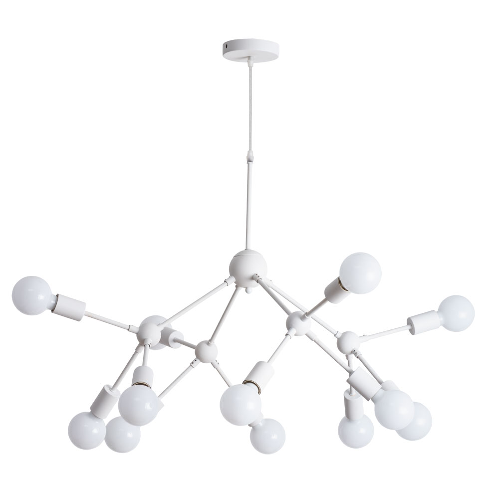 Подвесная люстра Arte Lamp MATRIX A3064SP-12WH в строительном магазине