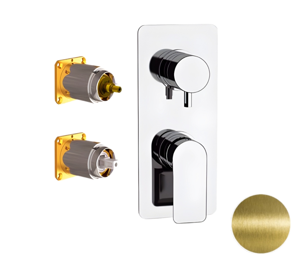 Смеситель для душа Remer Infinity I92KBVO, состаренная латунь в строительном магазине