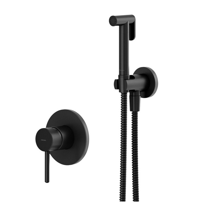Гигиенический душ OMNIRES Y SYSYBI1BL (черная BLH) скрытого монтажа в строительном магазине
