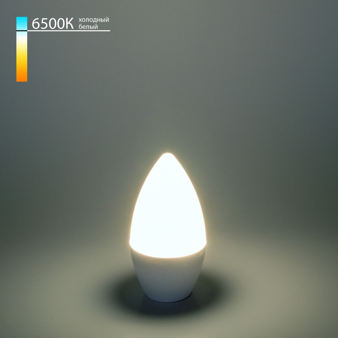Свеча СD LED C37 6W 6500K E14 BLE1423 в строительном магазине