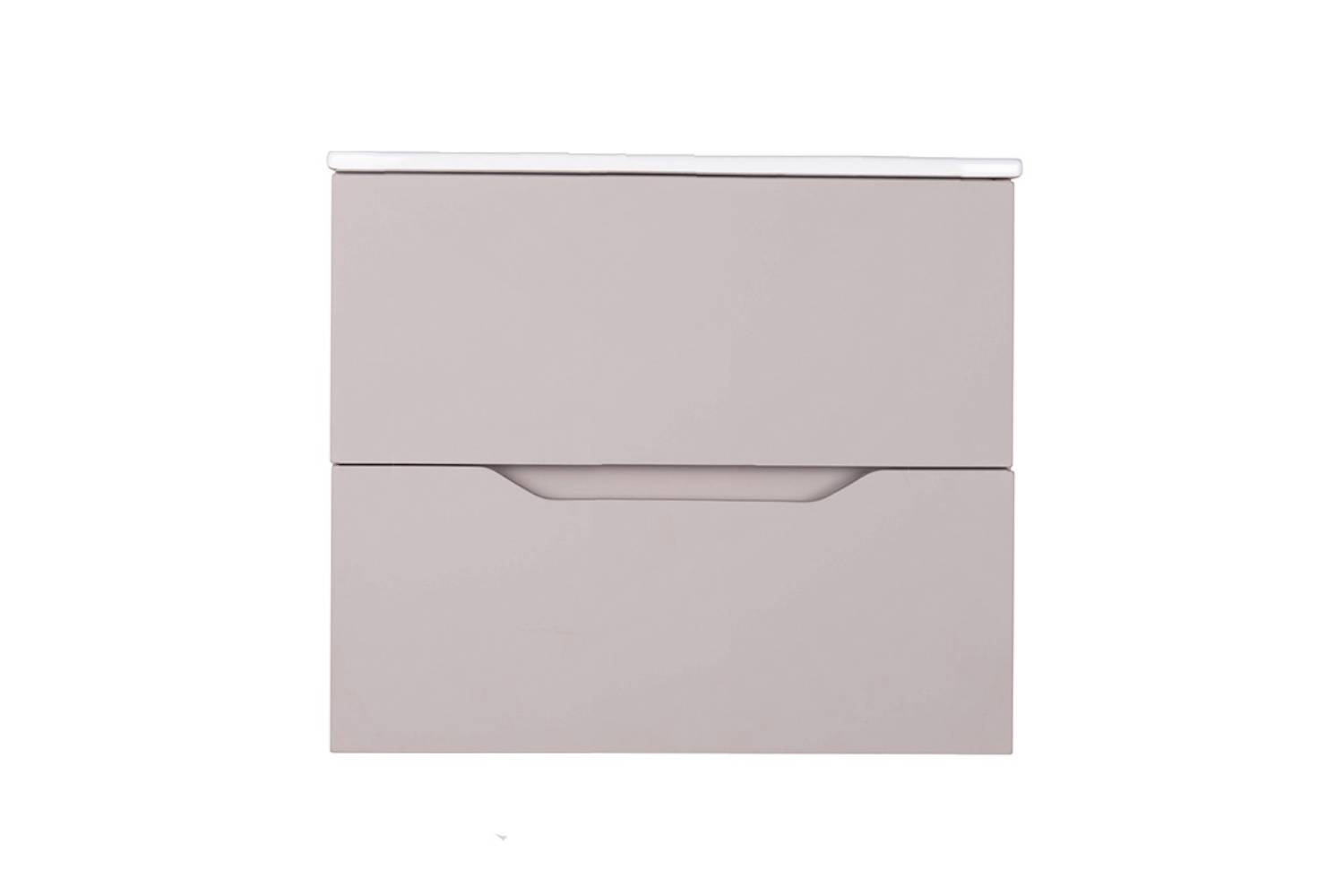 Тумба с раковиной Orange Line Li-60TuL+Ra подвесная, латте матовый в строительном магазине