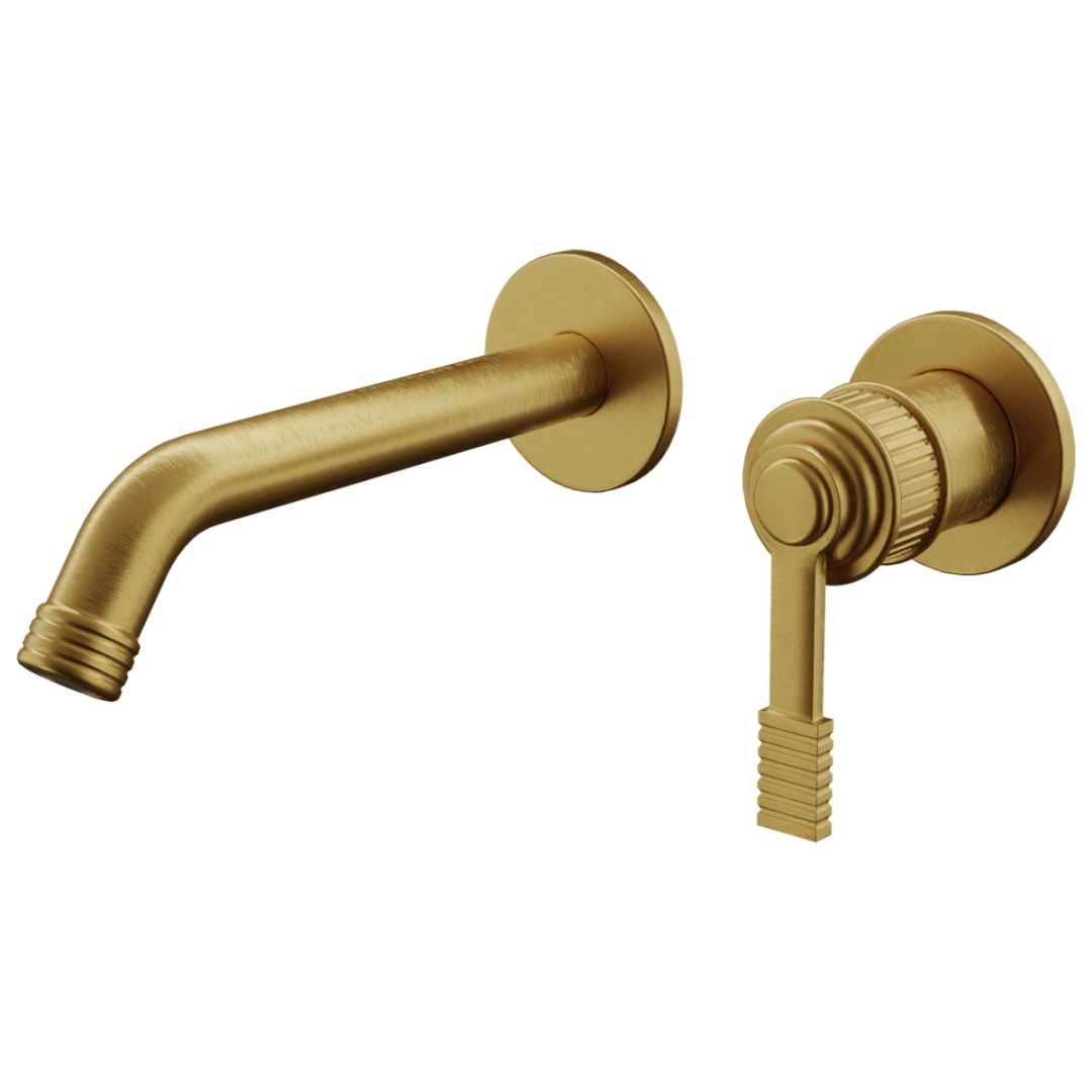 Смеситель для раковины Remer Atelier AL15PBG, золото брашированное в строительном магазине