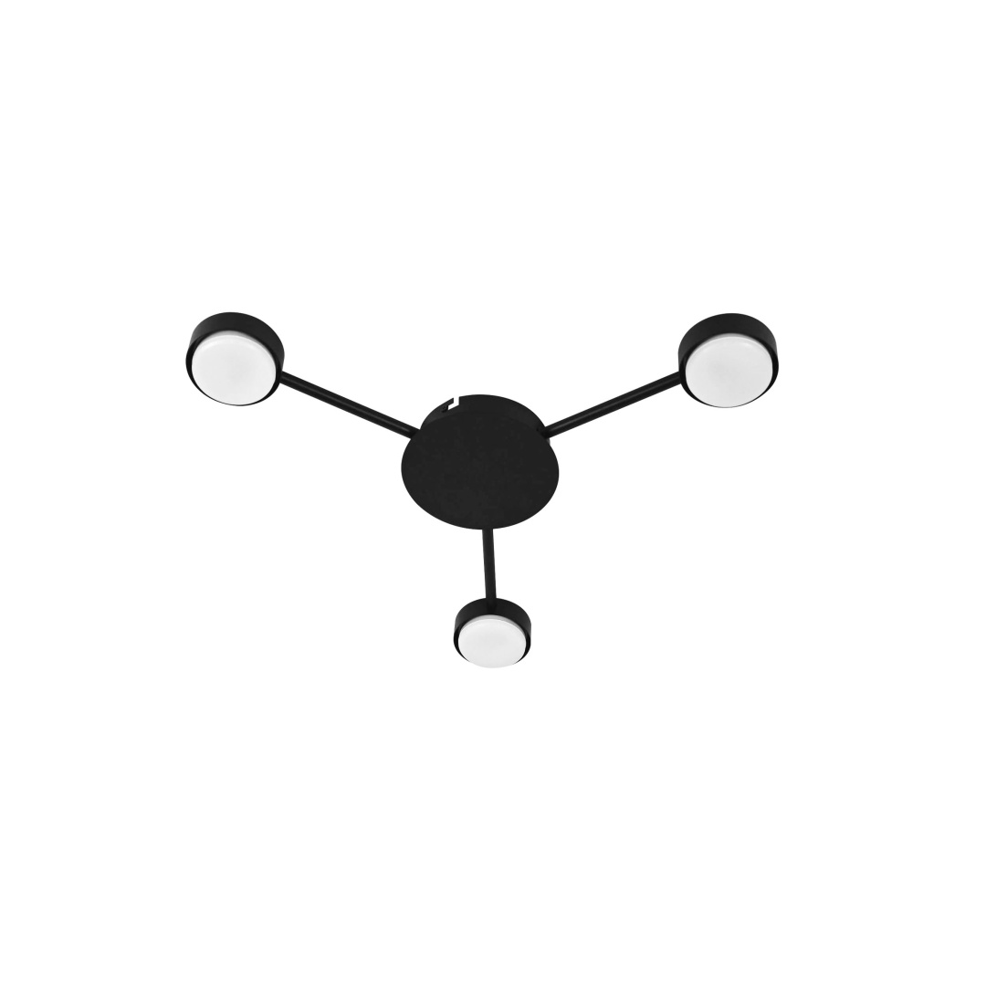 740037 Люстра FICO 3х12W GX53 ЧЕРНЫЙ в строительном магазине