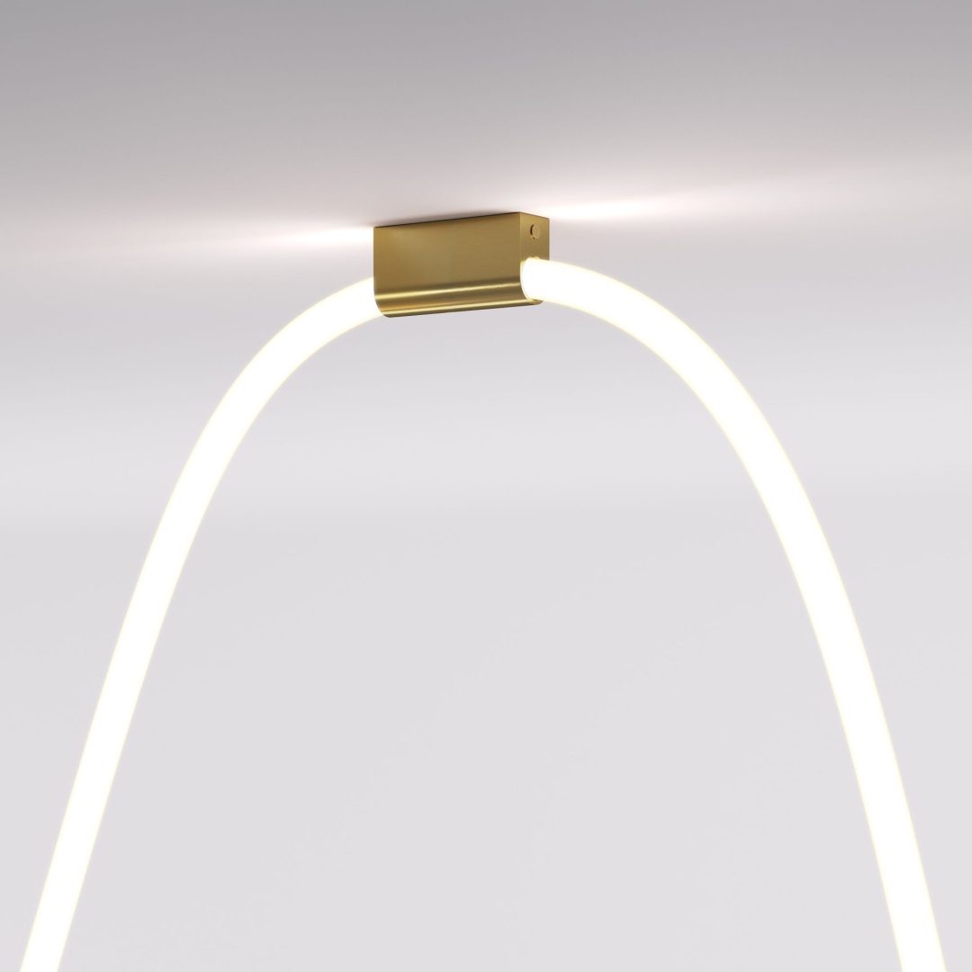 Накладные крепления для круглого гибкого неона Full light латунь FL 28100 в строительном магазине