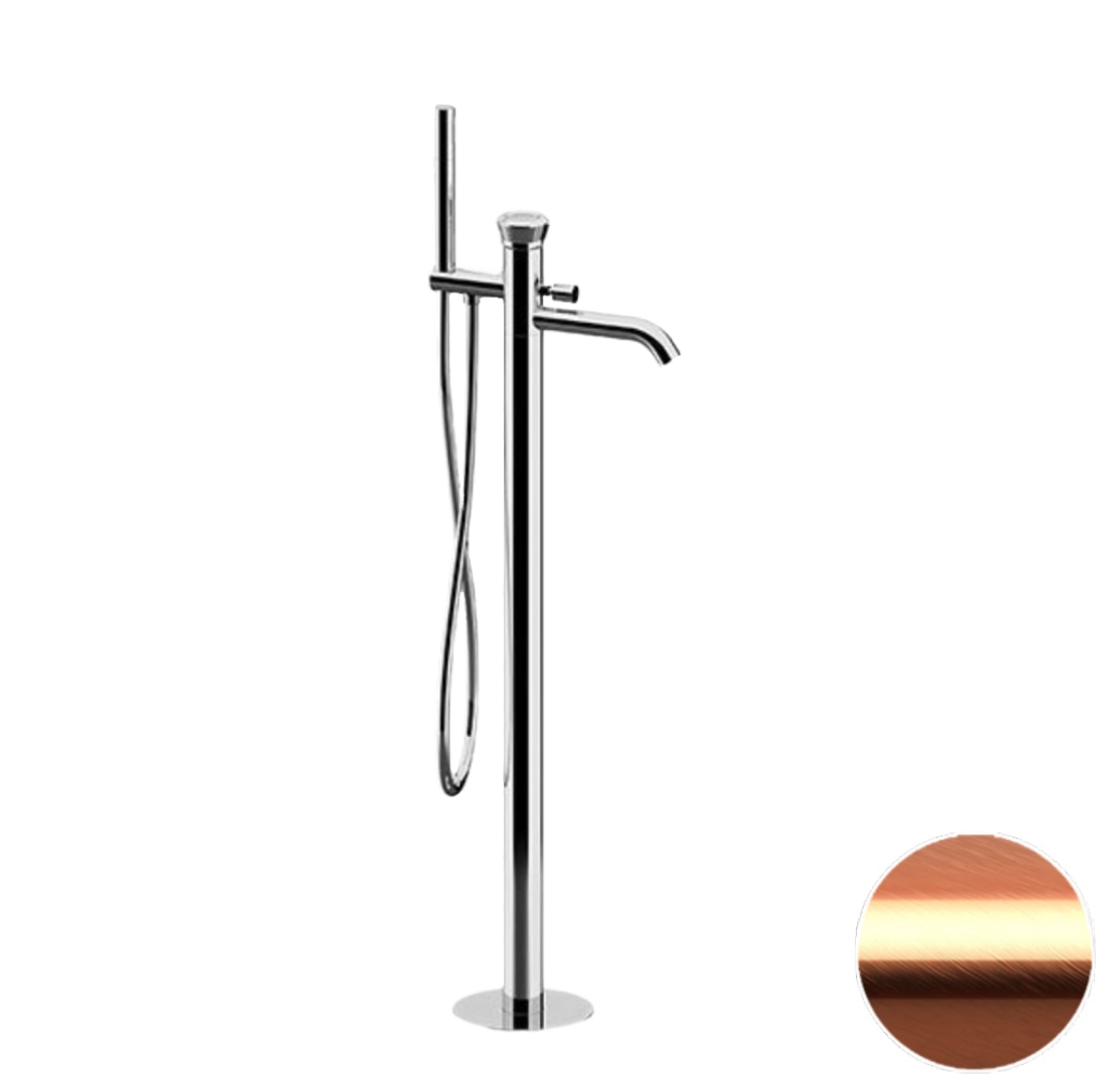 Смеситель для ванны Remer Element ET08RP, медь брашированная в строительном магазине