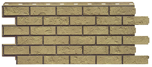 Фасадная панель Nordside Старый форт "Золотистый"