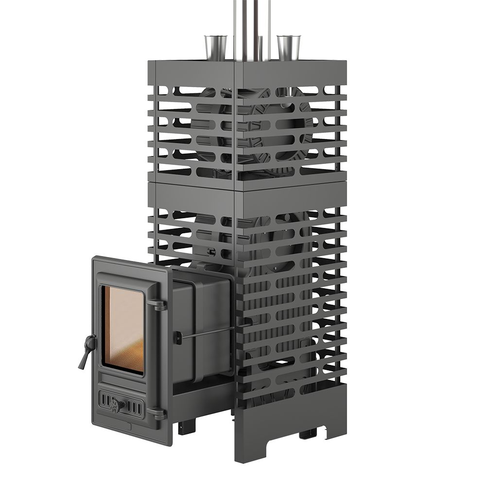 Печь для бани ASTON «Шторм Турбопар» Long (чугун) в строительном магазине