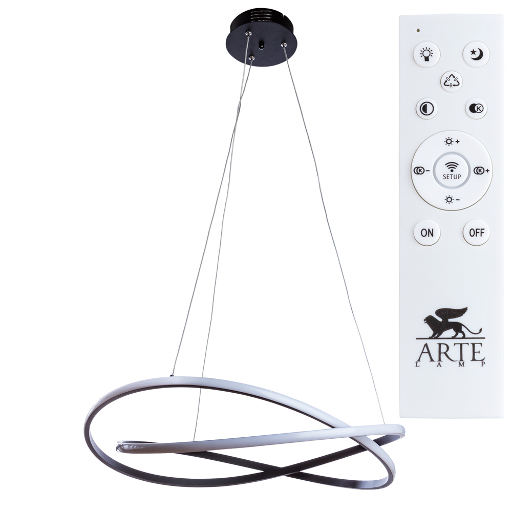 Подвесная люстра Arte Lamp SWING A2522SP-2BK в строительном магазине