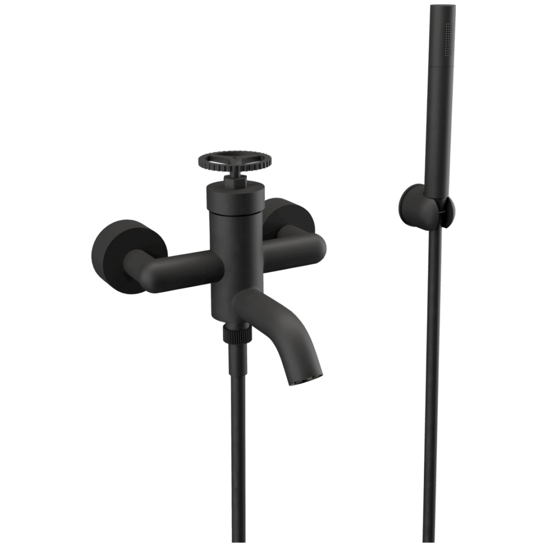 Смеситель для ванны Remer Chrono CH02NO, черный матовый в строительном магазине