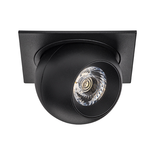 i51774 Светильник INTERO LED 9W 850LM 24G ЧЕРНЫЙ 4000K (217517+217074) в строительном магазине