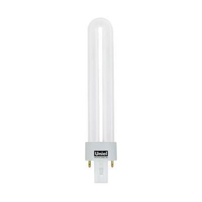Лампа ультрафиолетовая бактерицидная Uniel G23 9W матовая ESL-PL-9/UVCB/G23/CL UL-00007440 в строительном магазине