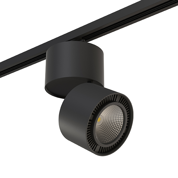 A1T214817 Светильник FORTE MURO LED 15W 1400LM 30G ЧЕРНЫЙ 4000K (592061+214817) в строительном магазине