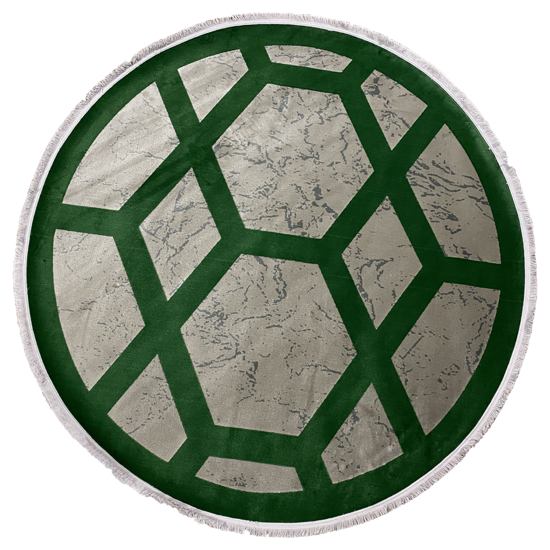 Ковер ELEGANT 2520 SILVER/GREEN в строительном магазине